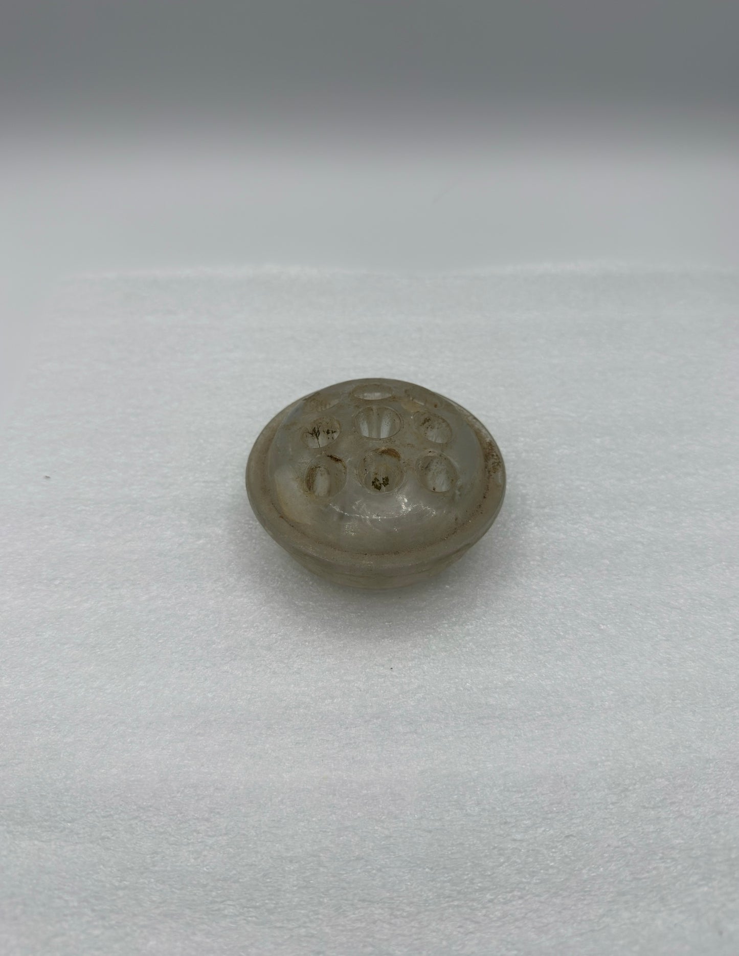 Vintage Glass Flower Frog