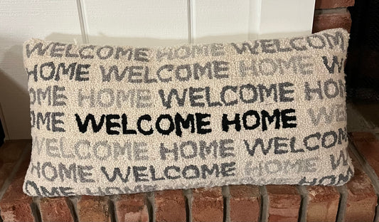 Wool WELCOME Pillow