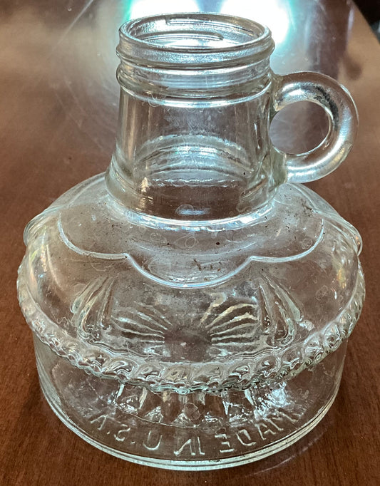 Antique Hurricane Lamp Base