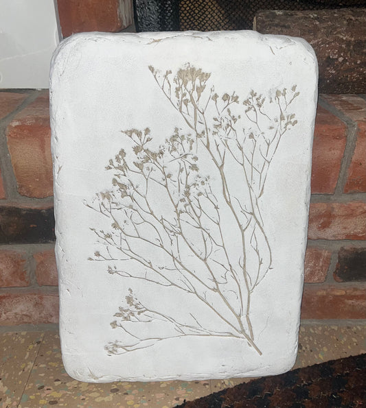 Plant Embossed Wall Decor