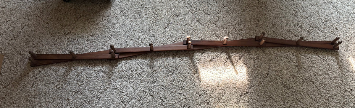 Vintage Expandable Hat Rack