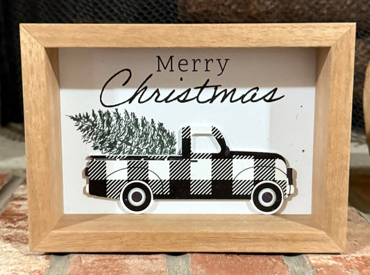 Small Merry Christmas Sign