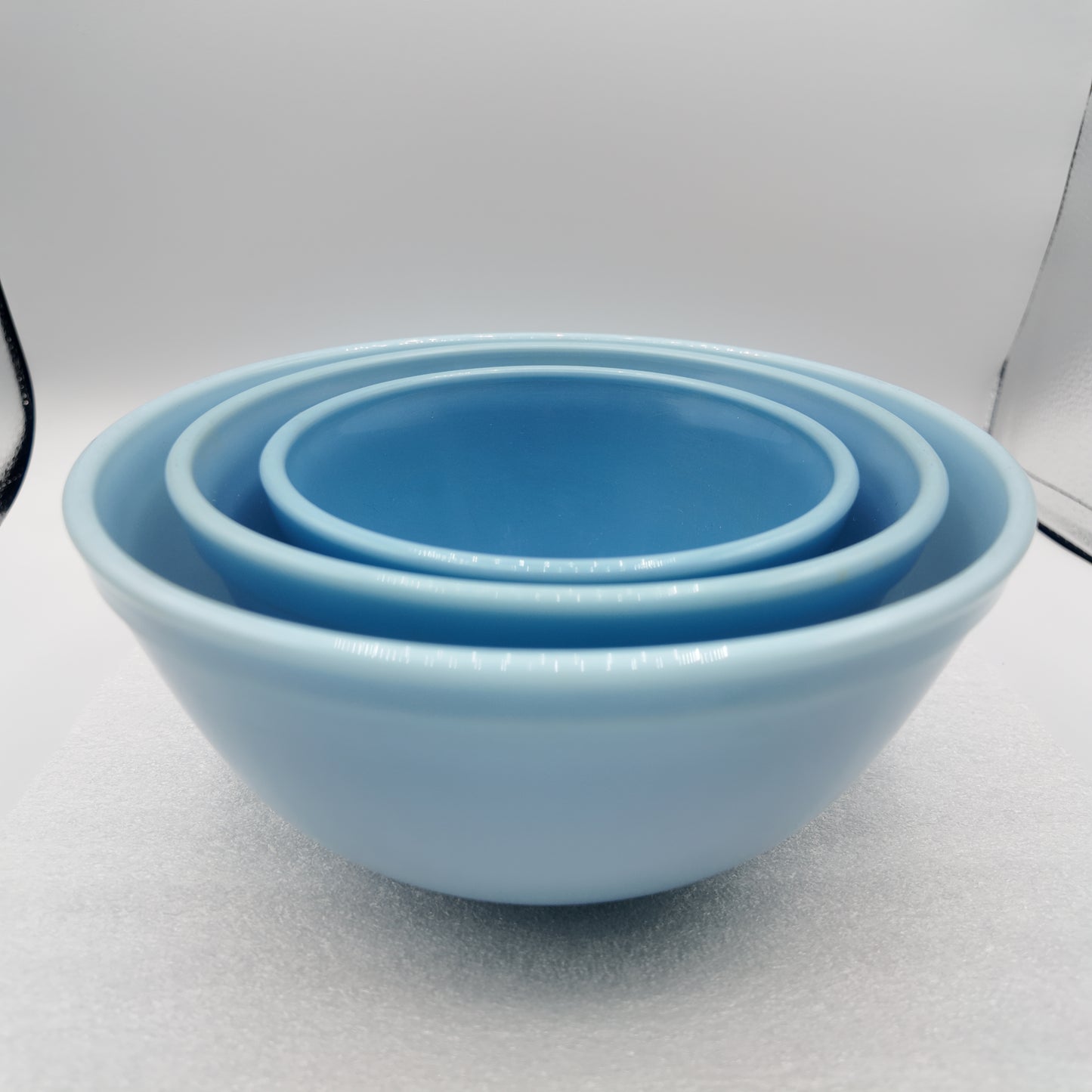 Three piece Pyrex Mixing Bowl Set (Delphite Bluebell)